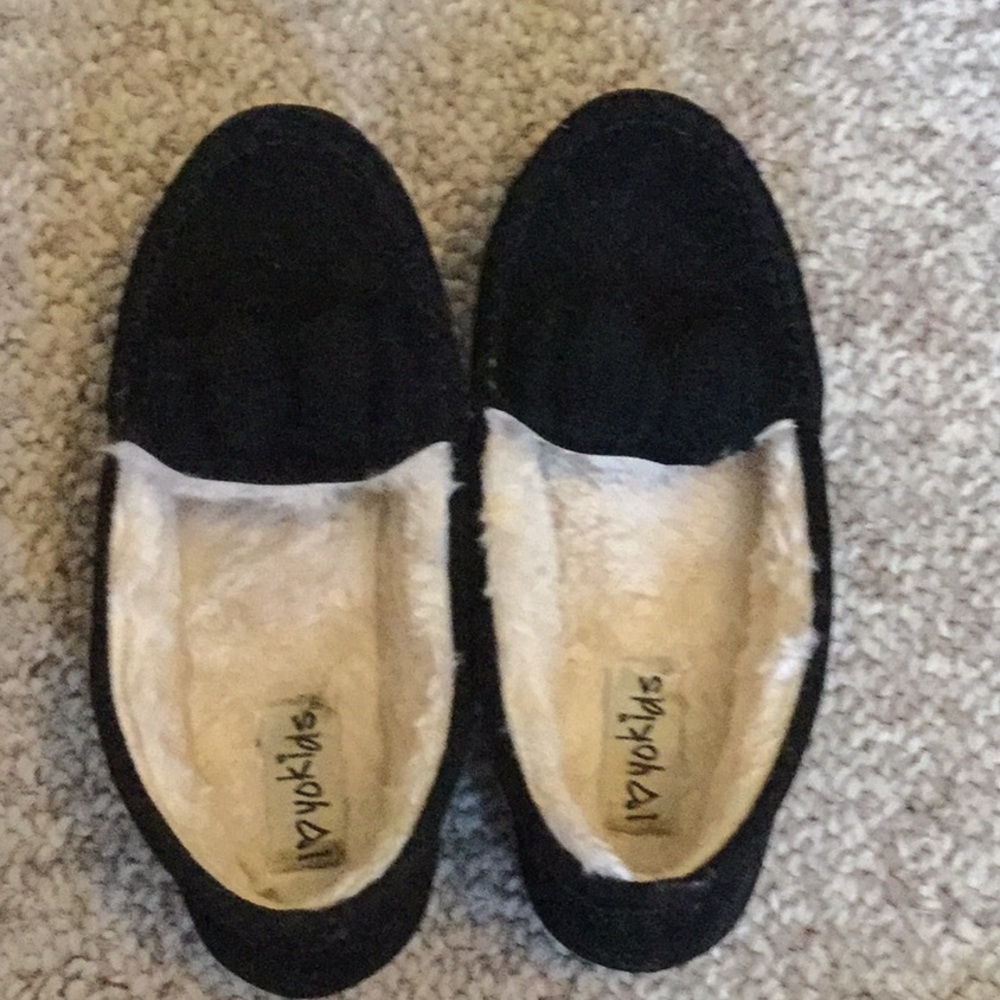 A comfy soft fluffy shoes